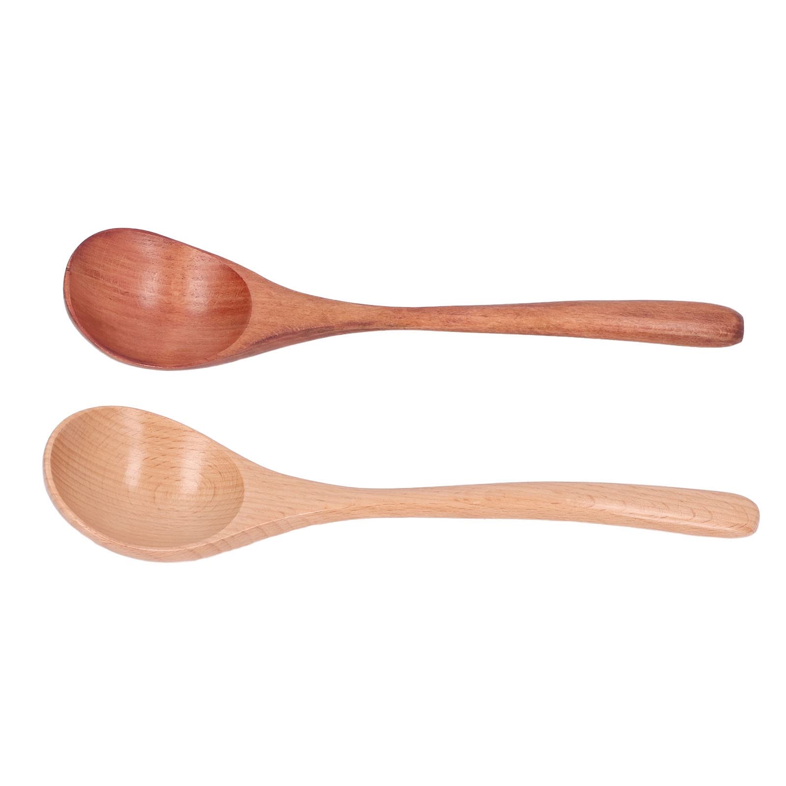 Premium Japanese-Style Large Wooden Soup Spoon - Durable Kitchen & Restaurant Utensil for Ramen, Pho, and Hot Pot Dining