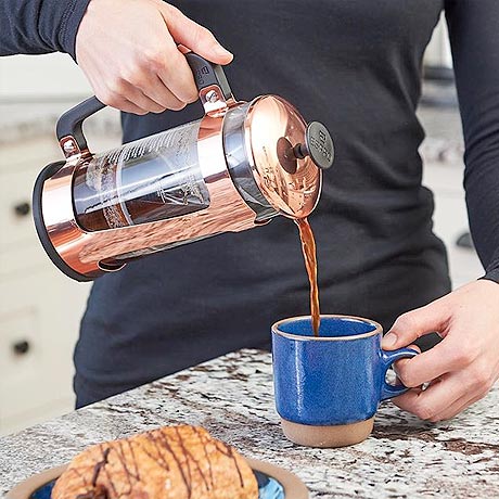 Premium Espro P5 French Press Coffee Maker - Durable Borosilicate Glass, Stainless Steel Filter - Perfect for Home, Office & Camping Brewing