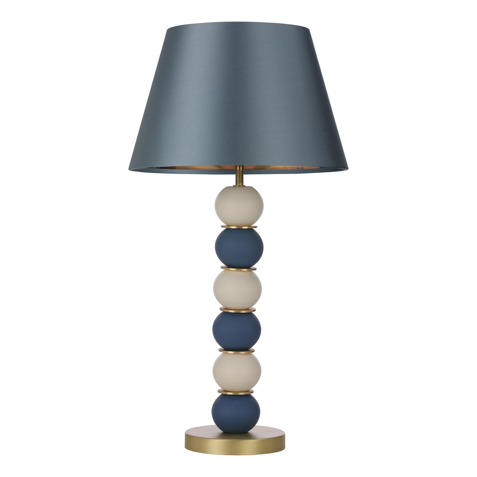 Bobble Table Lamp - Modern E27 Base Desk Light in Multiple Finishes - Perfect for Bedroom, Living Room & Office Decor
