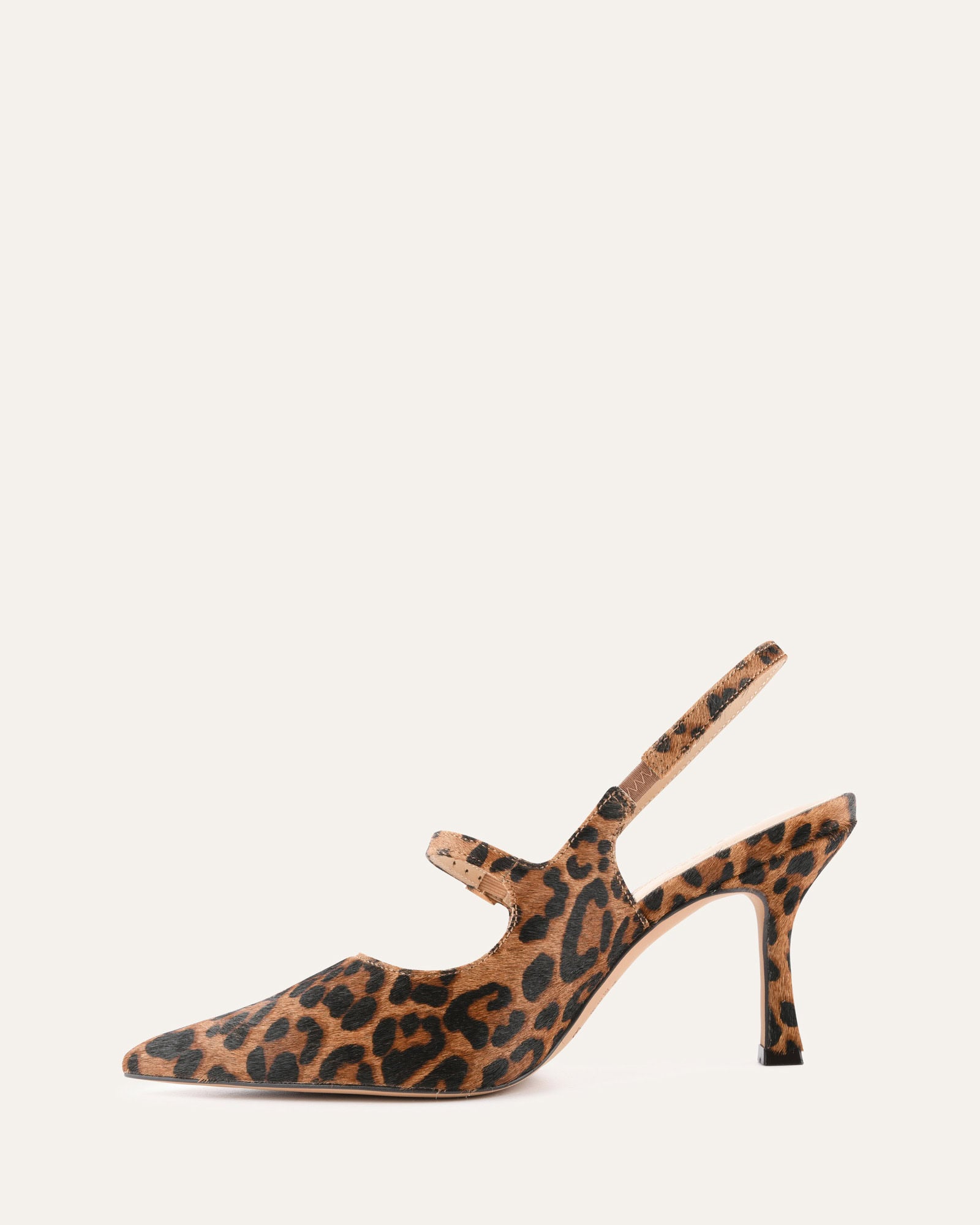 **Archer High Heels - Women's Leopard Print Leather Pumps for Party, Office & Evening Wear**