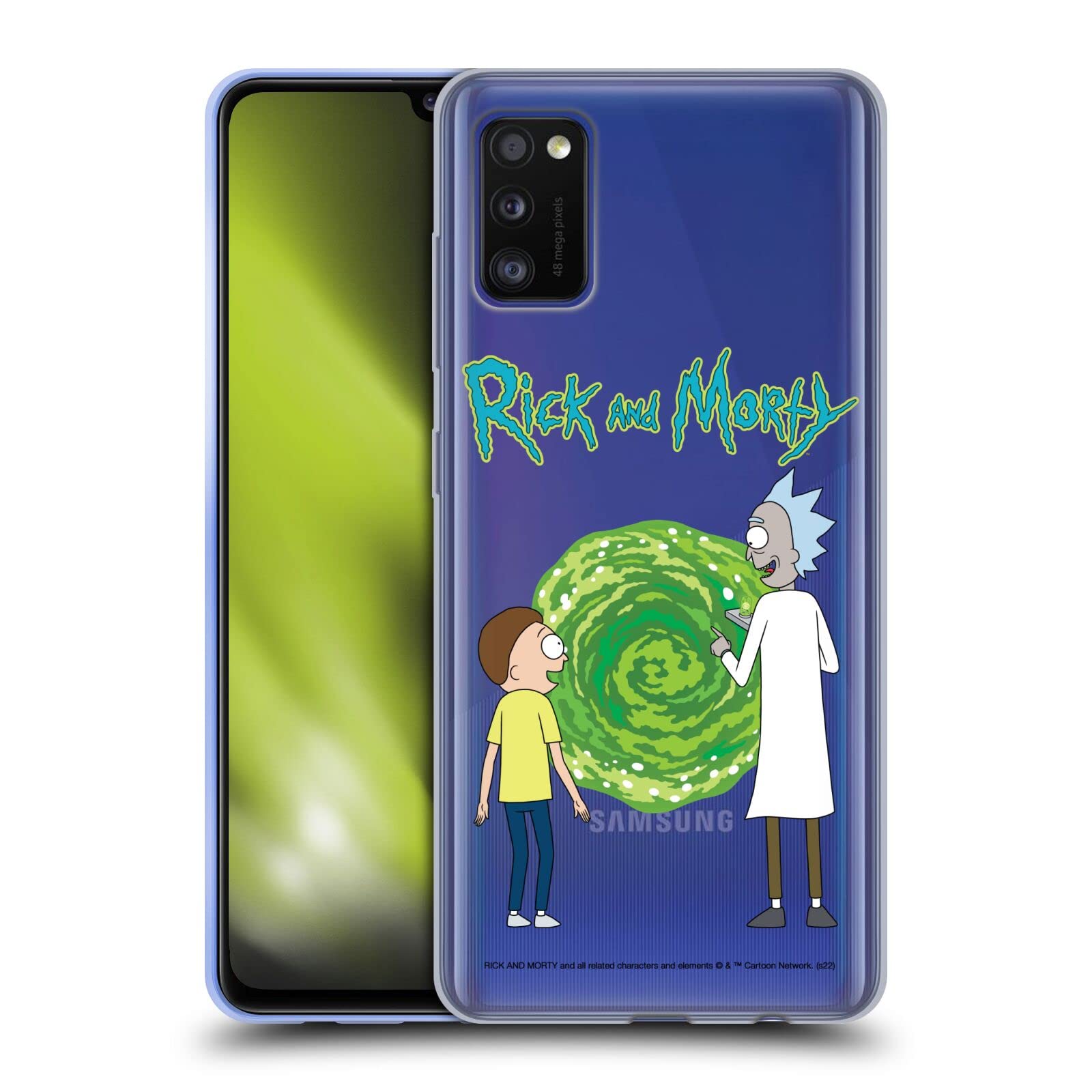 Head Case Designs Officially Licensed Rick and Morty Season 5 Soft Gel Case for Samsung Galaxy A41 (2020) - Durable Protection with Vibrant Character Art for Everyday Use
