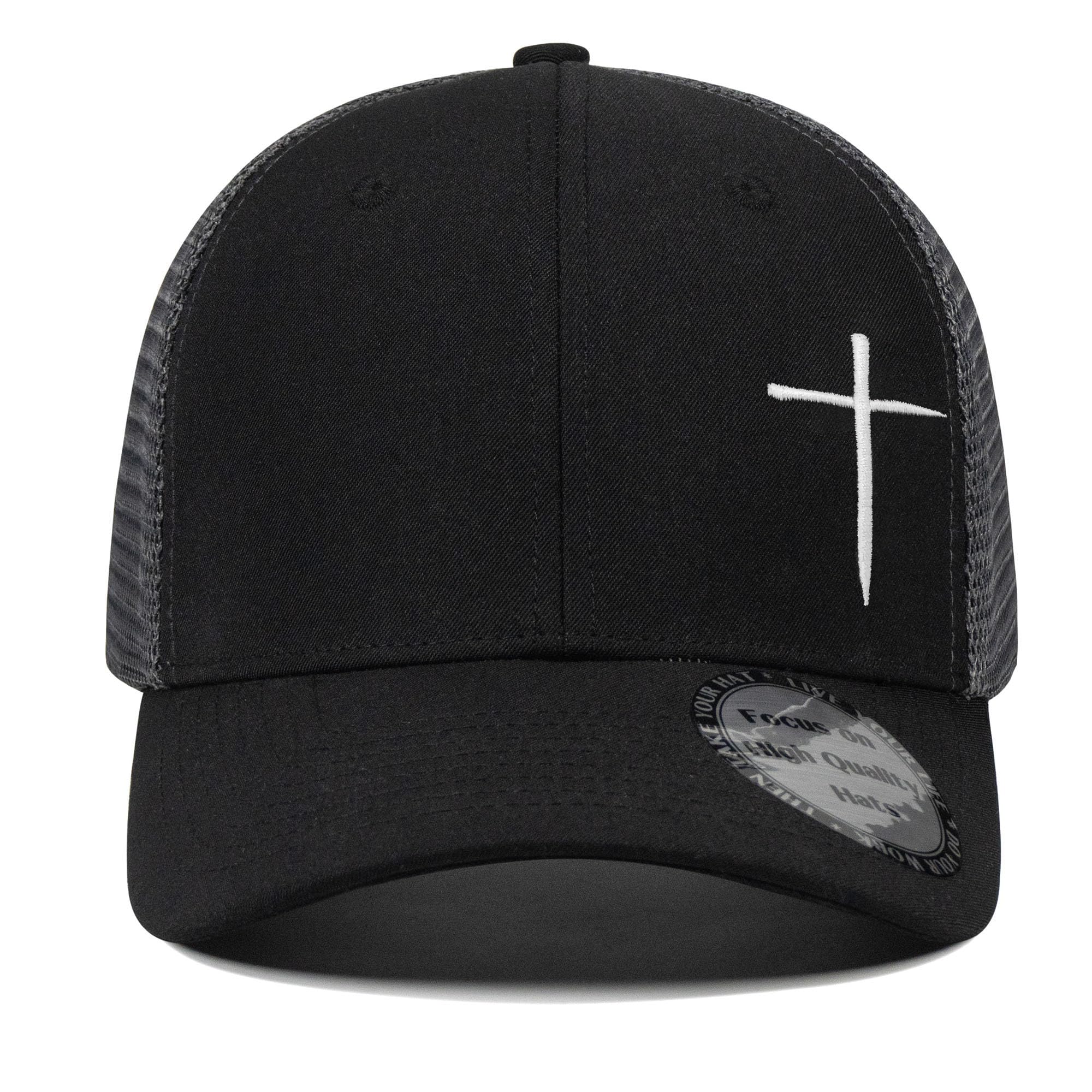 Christian Hats for Men & Women - Jesus Cross Baseball Caps - Religious Gifts for Birthday, Christmas - Perfect for Church, Bible Study & Faith-Based Events