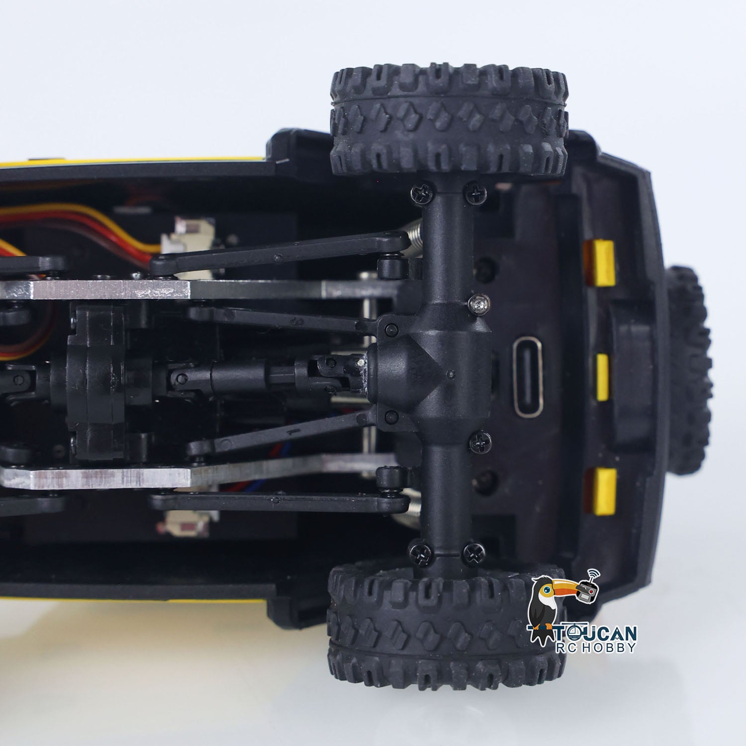 2.4GHz 1/36 Scale Remote Control Rock Crawler - 4WD Off-Road RC Car RTR with Rechargeable Battery - Mini Radio Controlled Toy Vehicle for Kids | Outdoor Adventure, Backyard Play & Birthday Gifts
