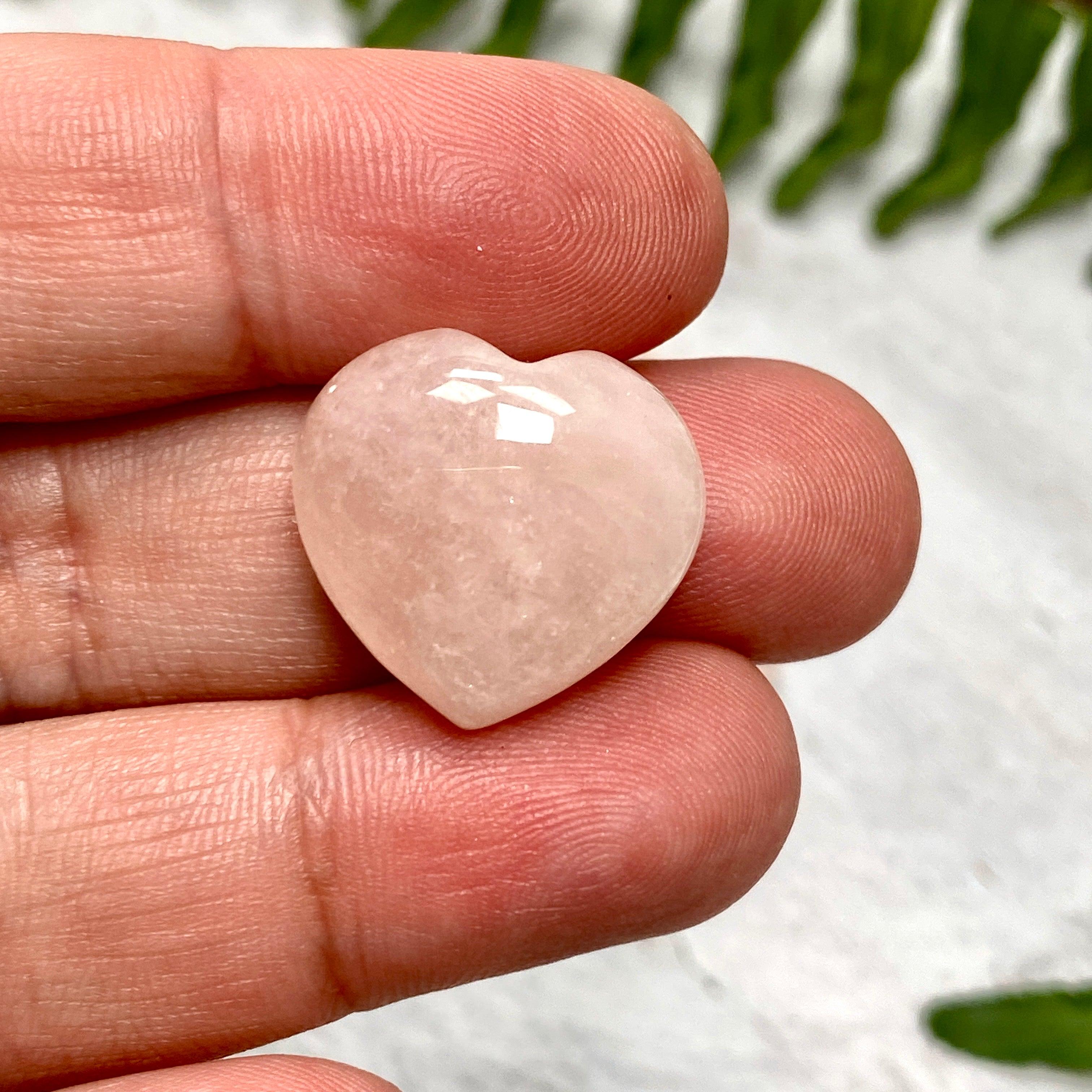 5mm Morganite Heart Pendant - 7g Genuine Morganite Jewelry for Women, Perfect for Valentine's Day Gifts & Romantic Occasions