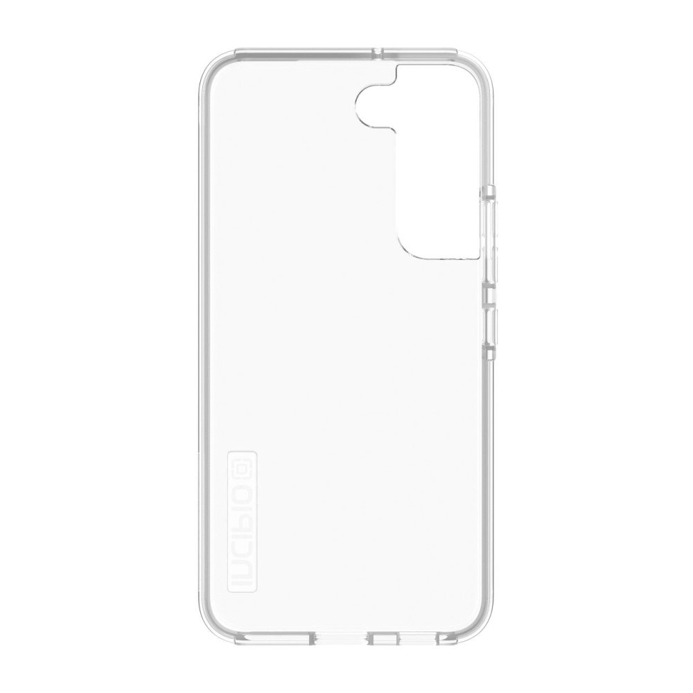 Incipio DualPro Classic+ Case for Samsung Galaxy S22 - Clear Protective Cover with Clear & Atlantic Blue Buttons | Shockproof Phone Case for Everyday Use & Outdoor Activities