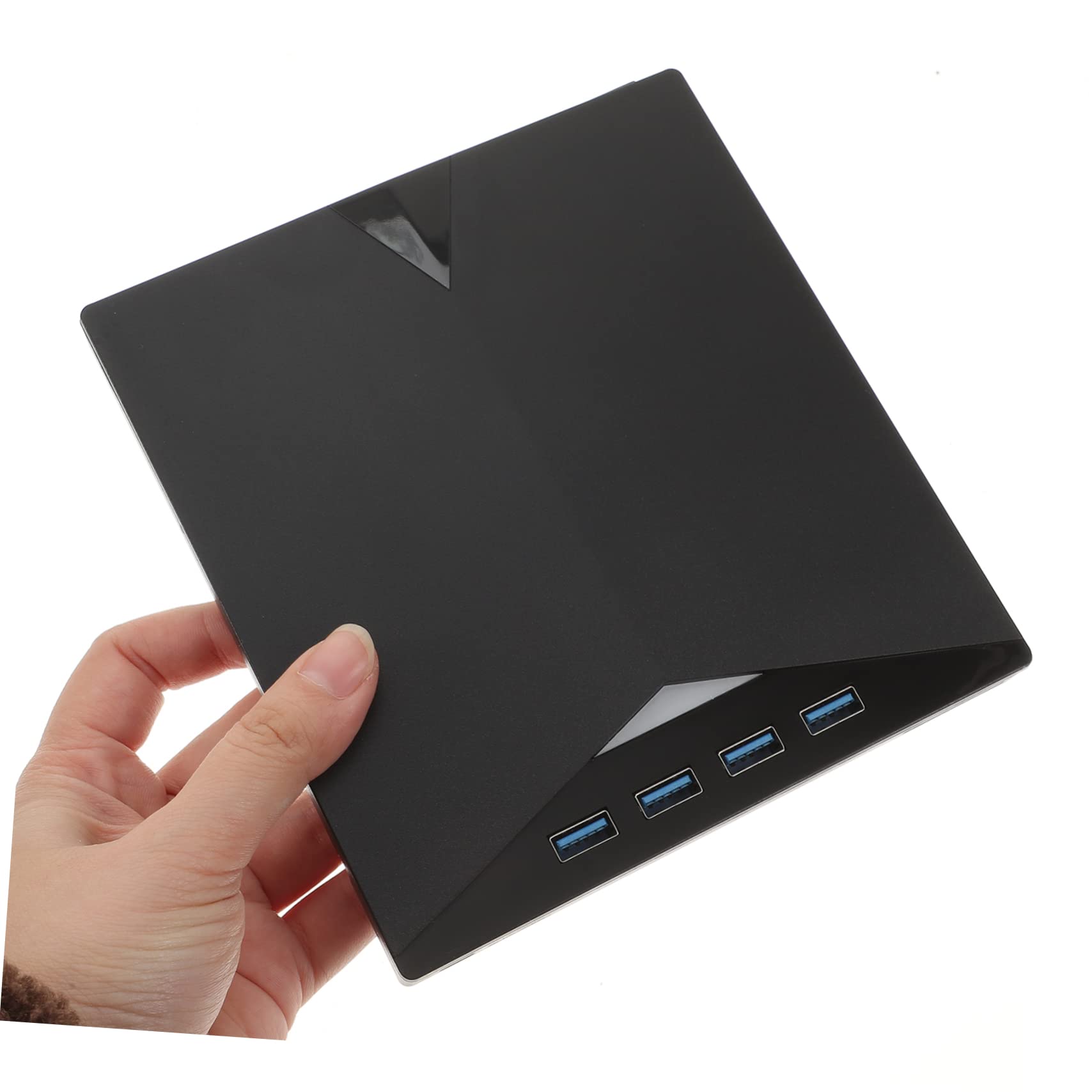 Housoutil 3-in-1 Portable USB External DVD Drive Burner Writer for Laptop & Computer - Watch Movies, Install Software, Backup CDs - Compatible with Windows & Mac | Perfect for Home Office, Business Travel, Movie Nights, Online Classes & Remote Work | Compact Design for Easy Storage & On-The-Go Use