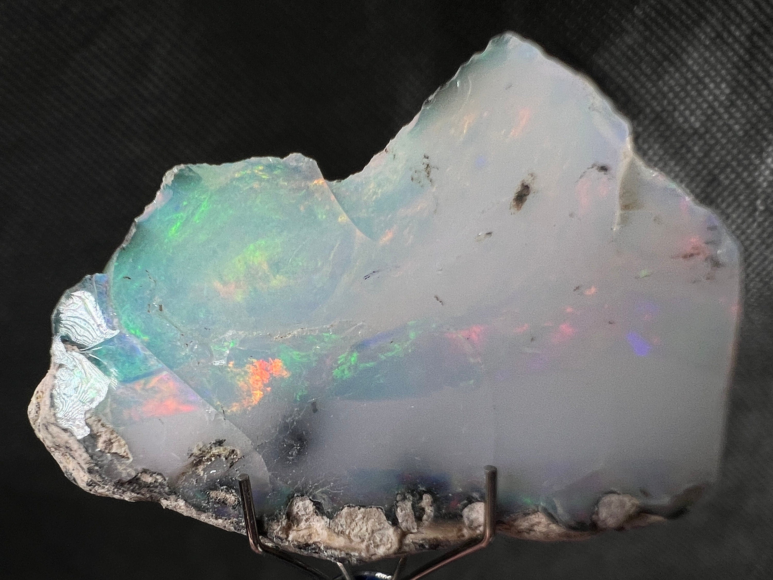 Premium 4A+ Welo Opal Raw Crystal - Certified Cutting Grade Opal for Jewelry Making (50634) | Ideal for Rings, Necklaces & Handmade Gemstone Crafts