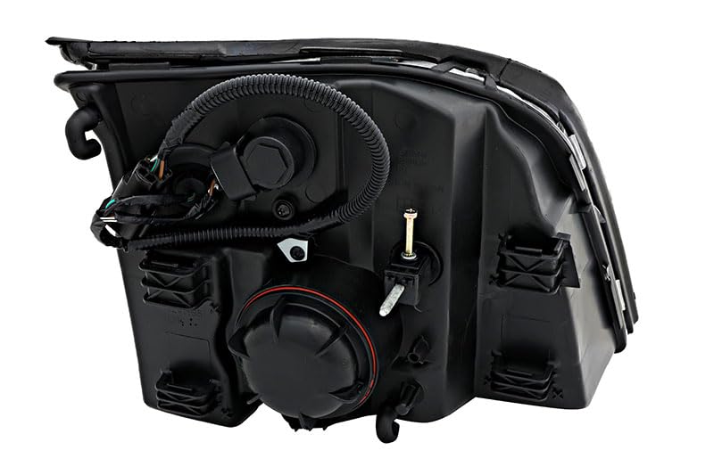 2002-2005 Mercury Mountaineer Halogen Headlight Assembly Set - Driver & Passenger Side Replacement Lamps - Perfect for Night Driving & Off-Road Adventures