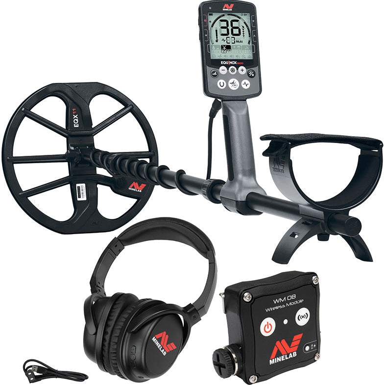 Minelab EQUINOX 800 Waterproof Metal Detector with Multi-IQ Technology - Perfect for Treasure Hunting, Beach Combing & Gold Prospecting