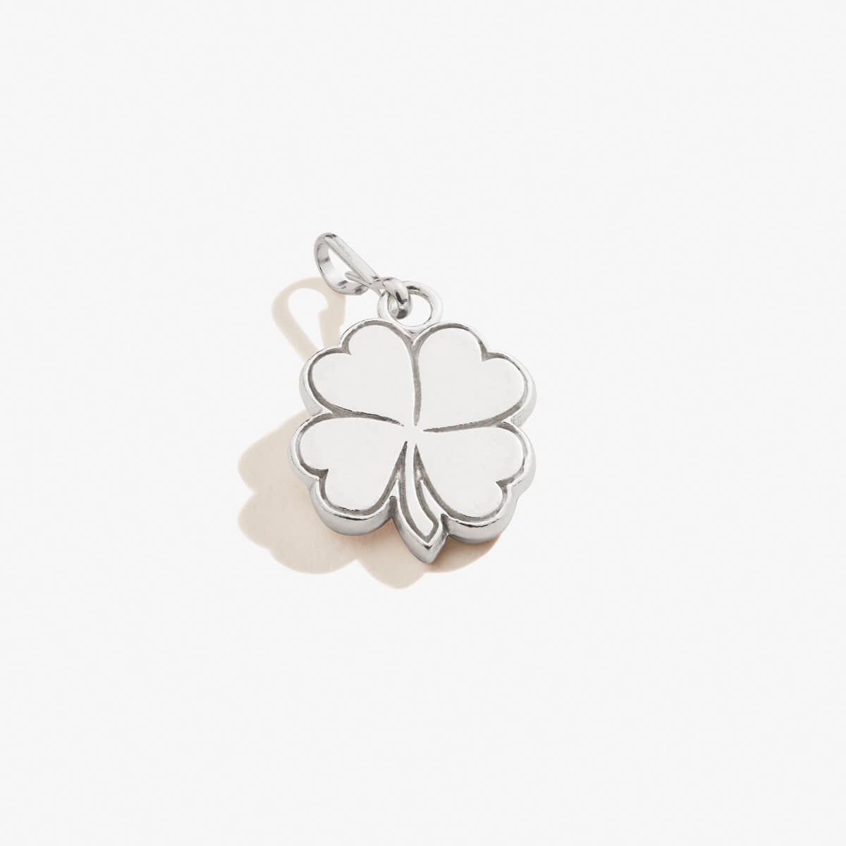 Lucky Four Leaf Clover Charm Pendant Necklace - Irish Good Luck Jewelry for Women & Men - Perfect for St. Patrick's Day Gifts, Birthday & Everyday Wear