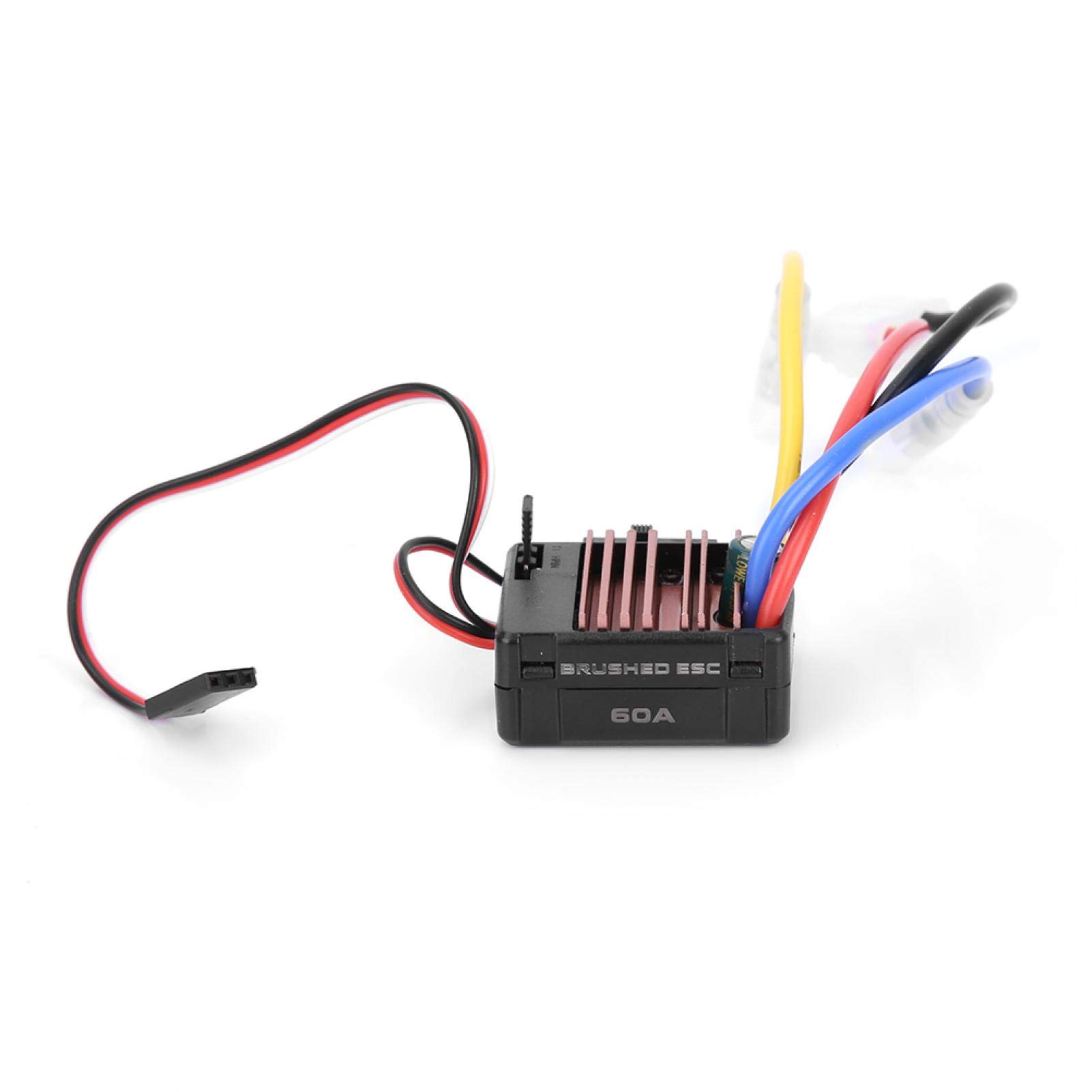 Niiyen 60A Brushless Motor Speed Controller for RC Cars - High Performance ESC for Remote Control Vehicles (Perfect for Racing, Off-Road & Hobbyist Use)