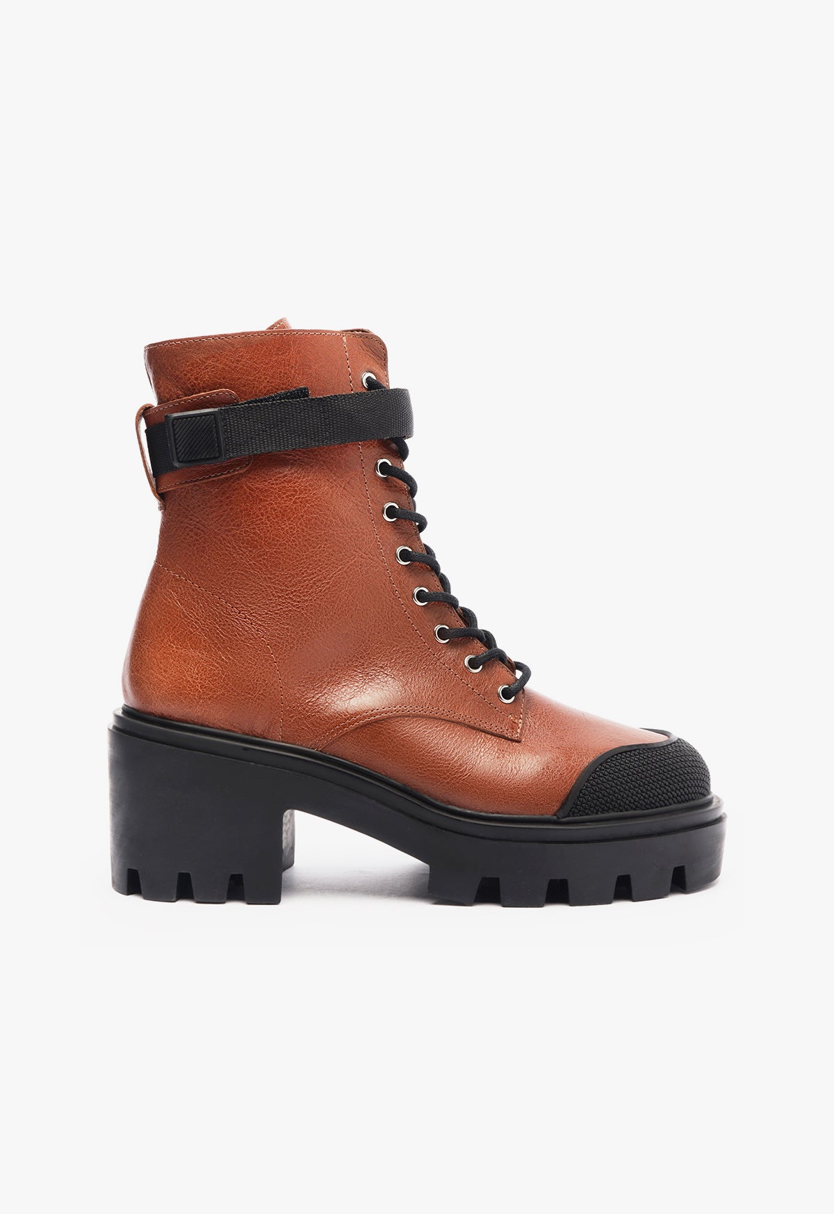 Sarah Women's Leather Booties - Flat Heel Ankle Boots for Casual & Office Wear | Comfortable & Stylish Footwear for Everyday Use