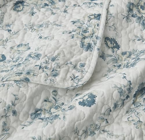 Blue Ivory Floral
