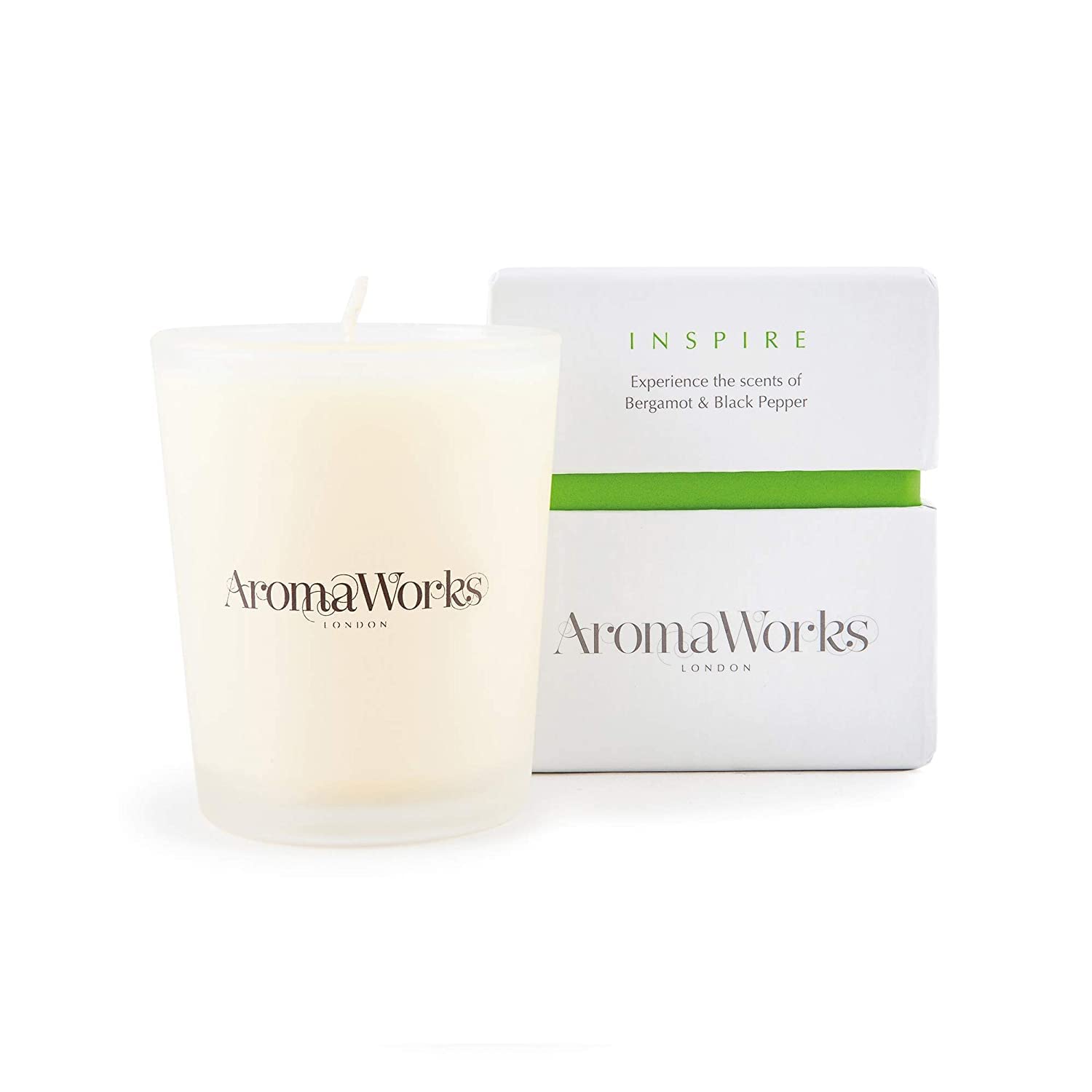 Vegan Scented Candle with 100% Pure Essential Oils - Clean Burn for Relaxation & Happiness - 2.64 Oz Small Candle for Home, Yoga, Meditation & Spa Atmosphere