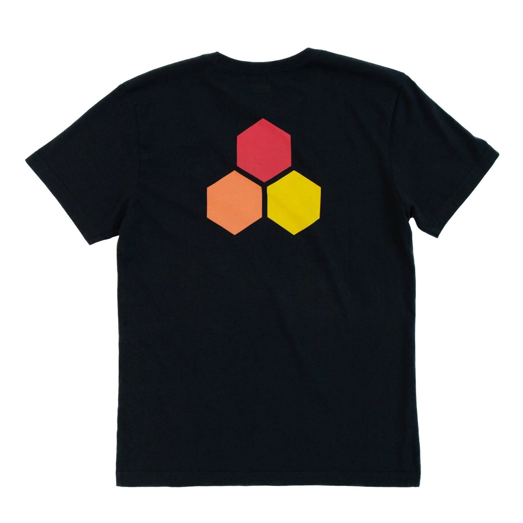 Channel Islands Classic Hex Youth Short Sleeve T-Shirt - Black | Comfortable & Stylish for Everyday Wear, Surfing & Outdoor Activities