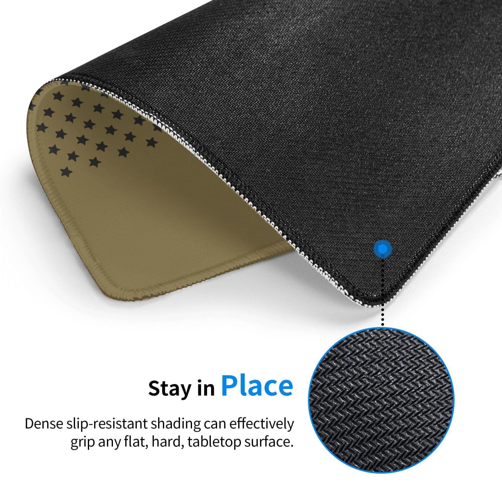 Waterproof Non-Slip Rubber Base Mouse Pad - 10x12 Inch American Football Design for PC, Laptop, Office & Gaming - Perfect for Sports Fans and Gamers