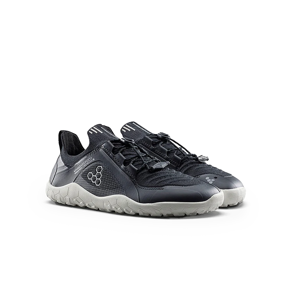 Vivobarefoot Primus Trail Knit FG Barefoot Shoes for Kids - Lightweight & Flexible Pre-School Eclipse Hiking Shoes for Outdoor Adventures & Playtime