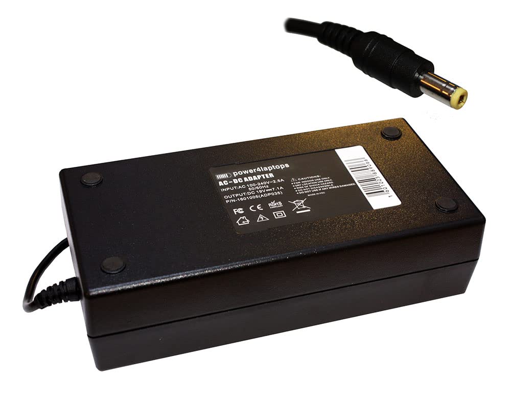 Power4Laptops 90W AC Adapter for Asus EeeTop PC ET2400IUKS - Replacement Desktop Power Supply Charger for Home & Office Use