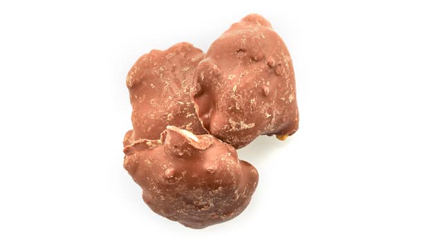 Yupik Caramel Peanut Clusters 2.2 lb (35.2 oz) - Milk Chocolate Covered Roasted Peanuts with Caramel - Crunchy Sweet Snack - Perfect for Baking, Dessert Toppings & Gift Giving - Great for Parties, Movie Nights & Office Treats