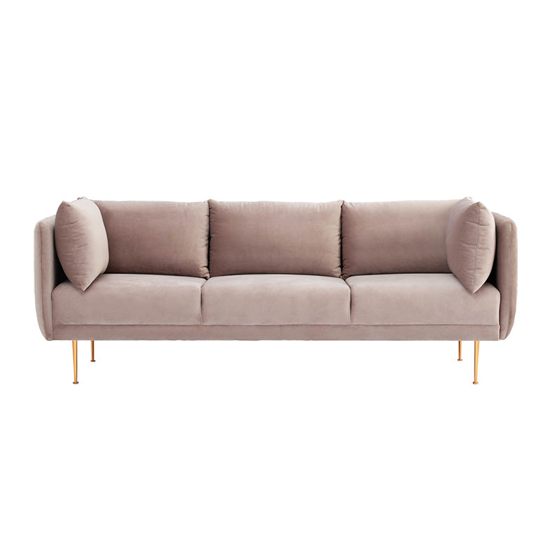 SUPRA 3-Seater Sofa in Burlywood - Modern Living Room Furniture for Comfortable Home & Office Seating