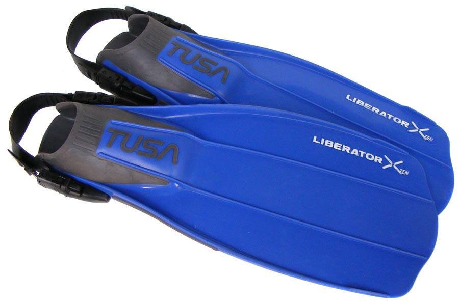 Tusa Splendive & Liberator X Ten Snorkel Fins Set - Premium Snorkeling Gear for Scuba Diving, Swimming & Beach Adventures