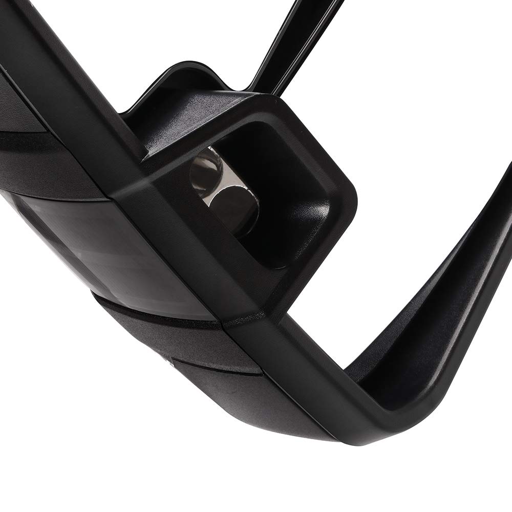LUJUNTEC Power Heated Towing Mirrors with LED Turn Signal & Puddle Light - Replacement for 2003-2006 Chevy Silverado & GMC Sierra Pickup (Driver & Passenger Side) - Enhanced Visibility for Safe Towing & Night Driving