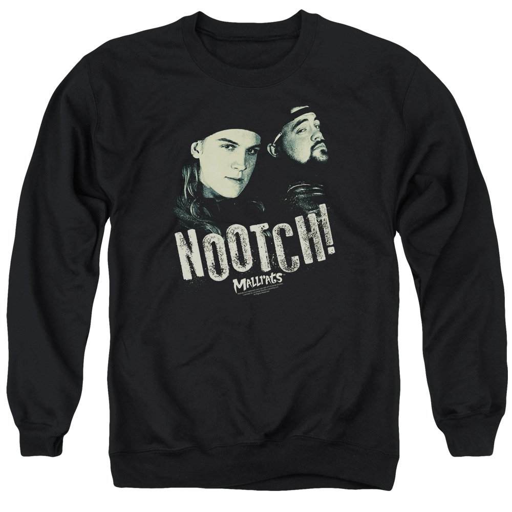 Unisex Mallrats Nootch Crewneck Sweatshirt for Men & Women | Soft Cotton Pullover Hoodie | Casual Streetwear for Everyday Wear