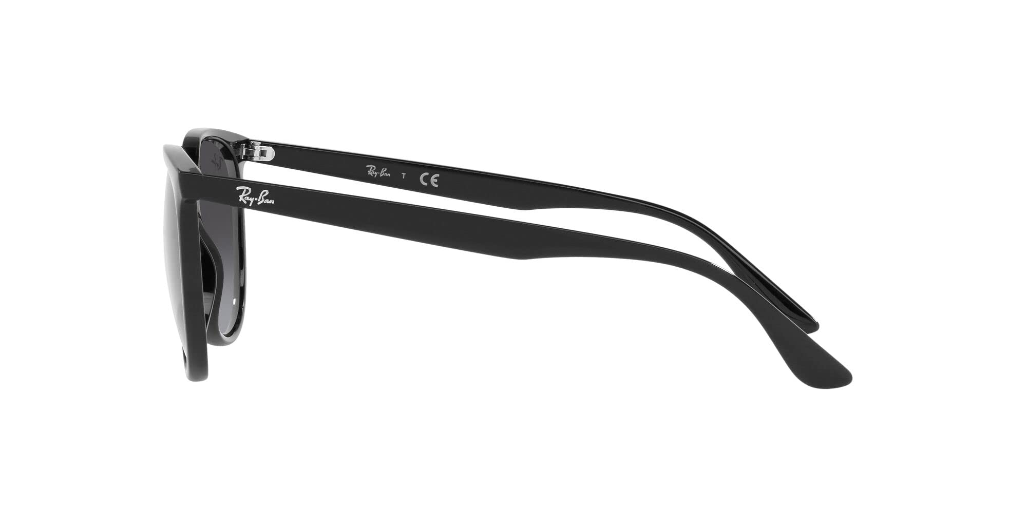 Ray-Ban RB4378F Low Bridge Fit Square Sunglasses for Women – UV Protection, Lightweight & Comfortable – Perfect for Driving, Outdoor Activities & Fashion Accessories