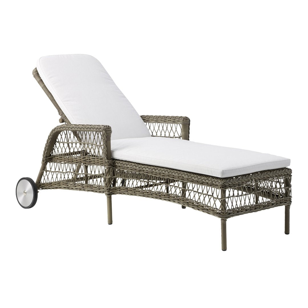 Sika Design Daisy Sunbed Sun Lounger - Outdoor Patio Furniture for Poolside, Beach, and Garden Relaxation