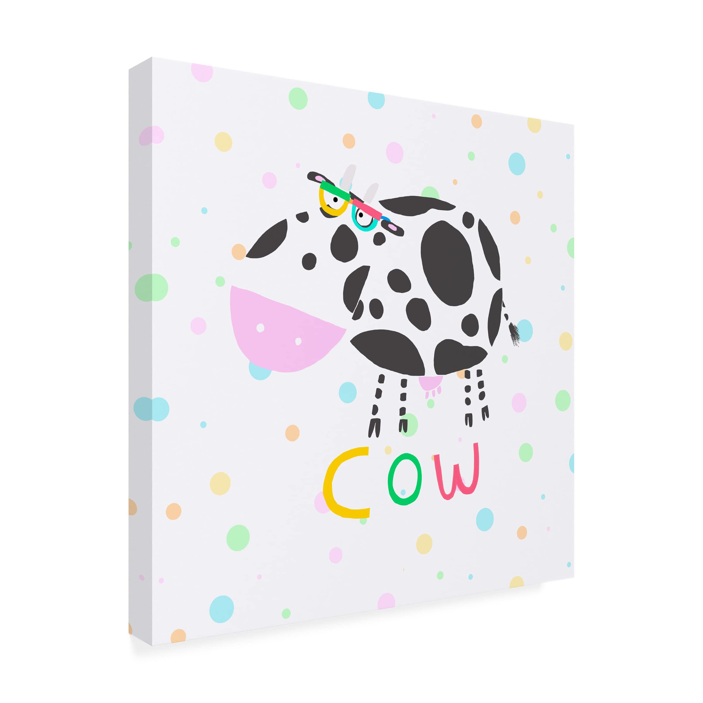 Trademark Fine Art 'Animal Spots VII' by Carla Daly - Stunning Canvas Wall Art for Living Room, Bedroom & Office Decor
