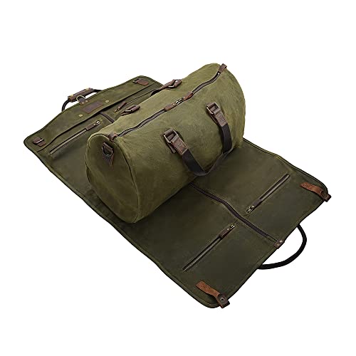 Waxed Army Green