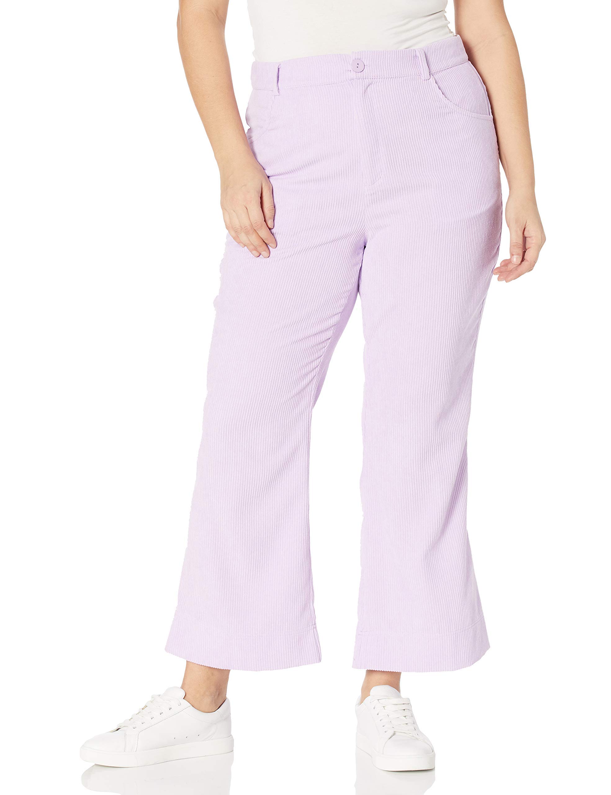 KENDALL + KYLIE Women's High Waisted Wide Leg Pants - Trendy Casual Lounge Pants for Work, Travel & Everyday Comfort