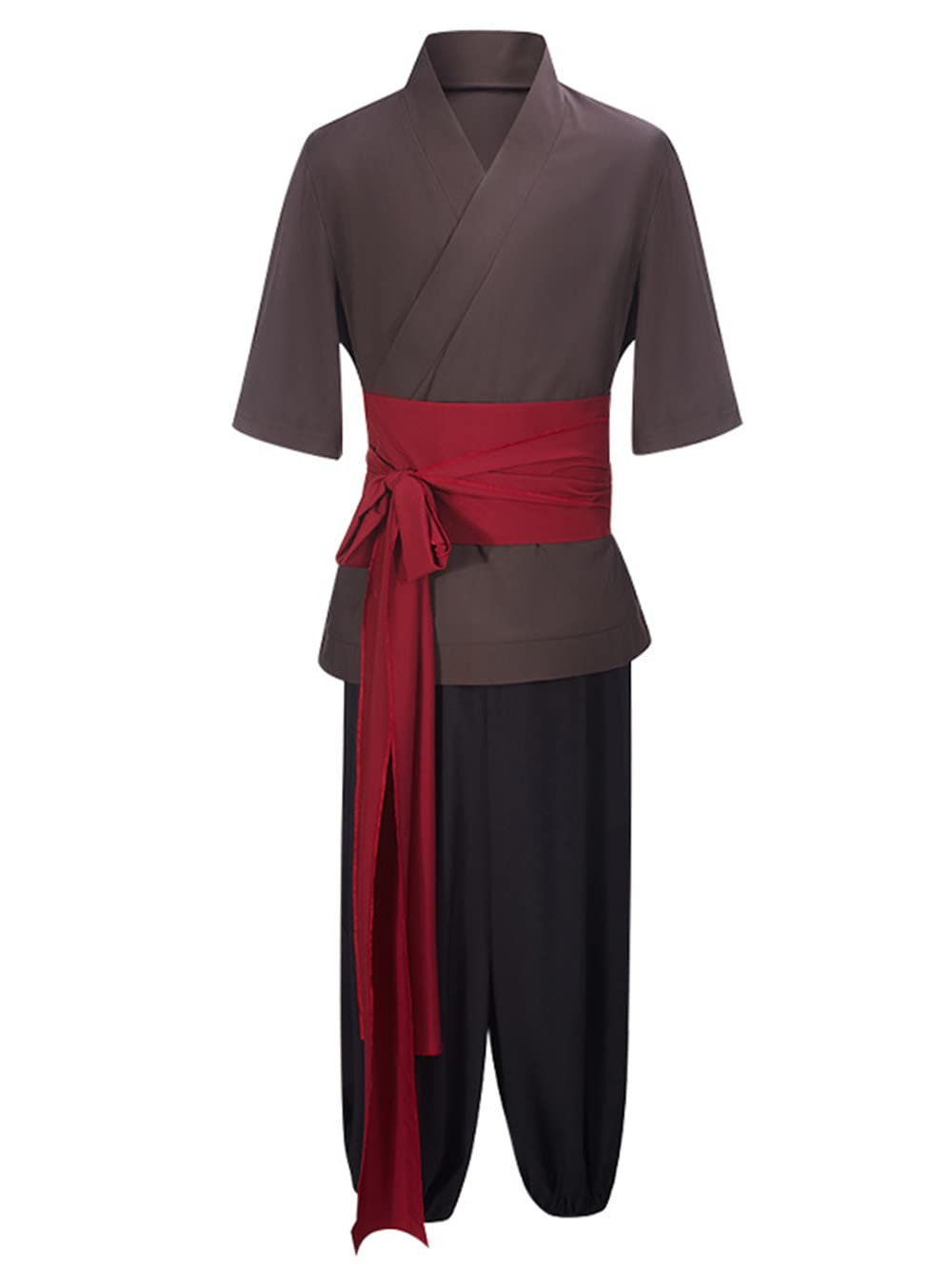 Liu Kang Cosplay Costume - Unisex Kung Fu Outfit for Halloween, Martial Arts, and Cosplay Events | Perfect for Halloween Parties, Cosplay Conventions, and Kung Fu Performances
