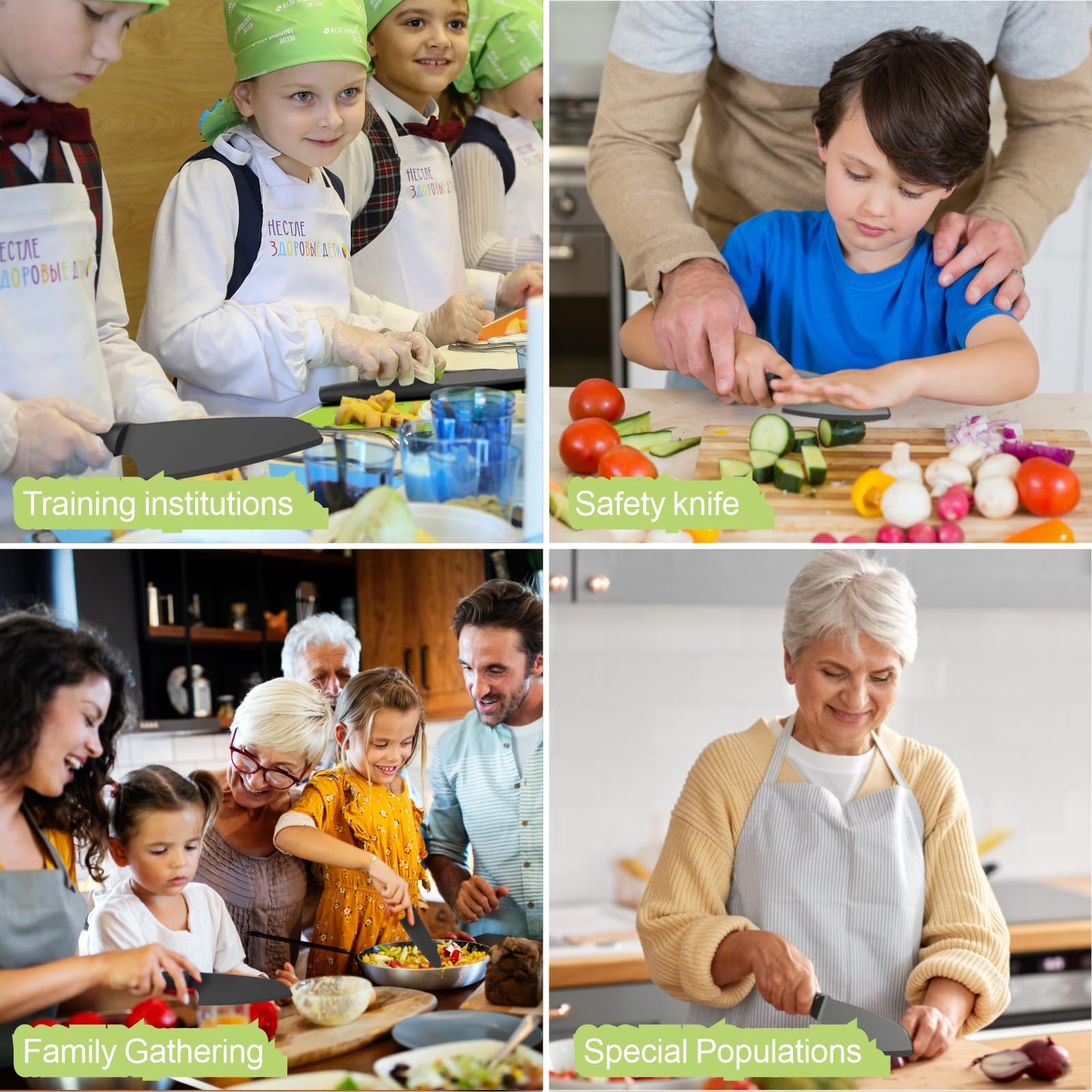 **Durable Nylon Kitchen Knife for Cooking & Cutting – Pizza, Cakes, Bread, Fruits & Veggies – Safe Plastic Knife for Kids & Professional Chefs – Ideal for Home, Restaurant & Outdoor Use**