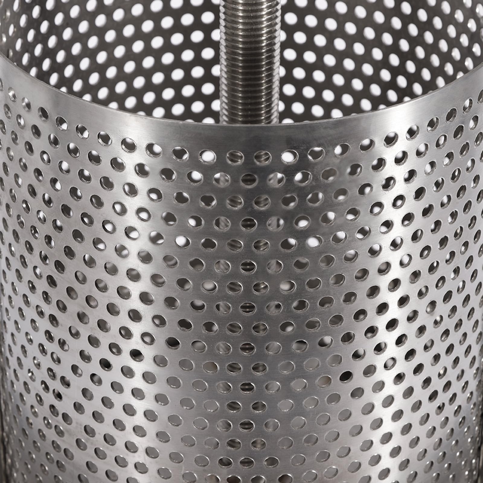10L Stainless Steel Manual Honey Press Extractor - 2.6gal Bee Honey & Wax Press for Beekeeping, Agriculture (24cm/9.45in) - Perfect for Home Beekeepers & Small Farms to Extract Pure Honey