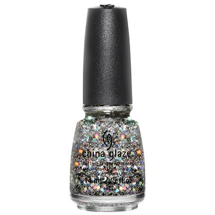 China Glaze Techno Nail Polish 0.5 oz #80436 - Long Lasting Metallic Silver Nail Lacquer for Salon Quality Manicures & Pedicures at Home or Professional Use