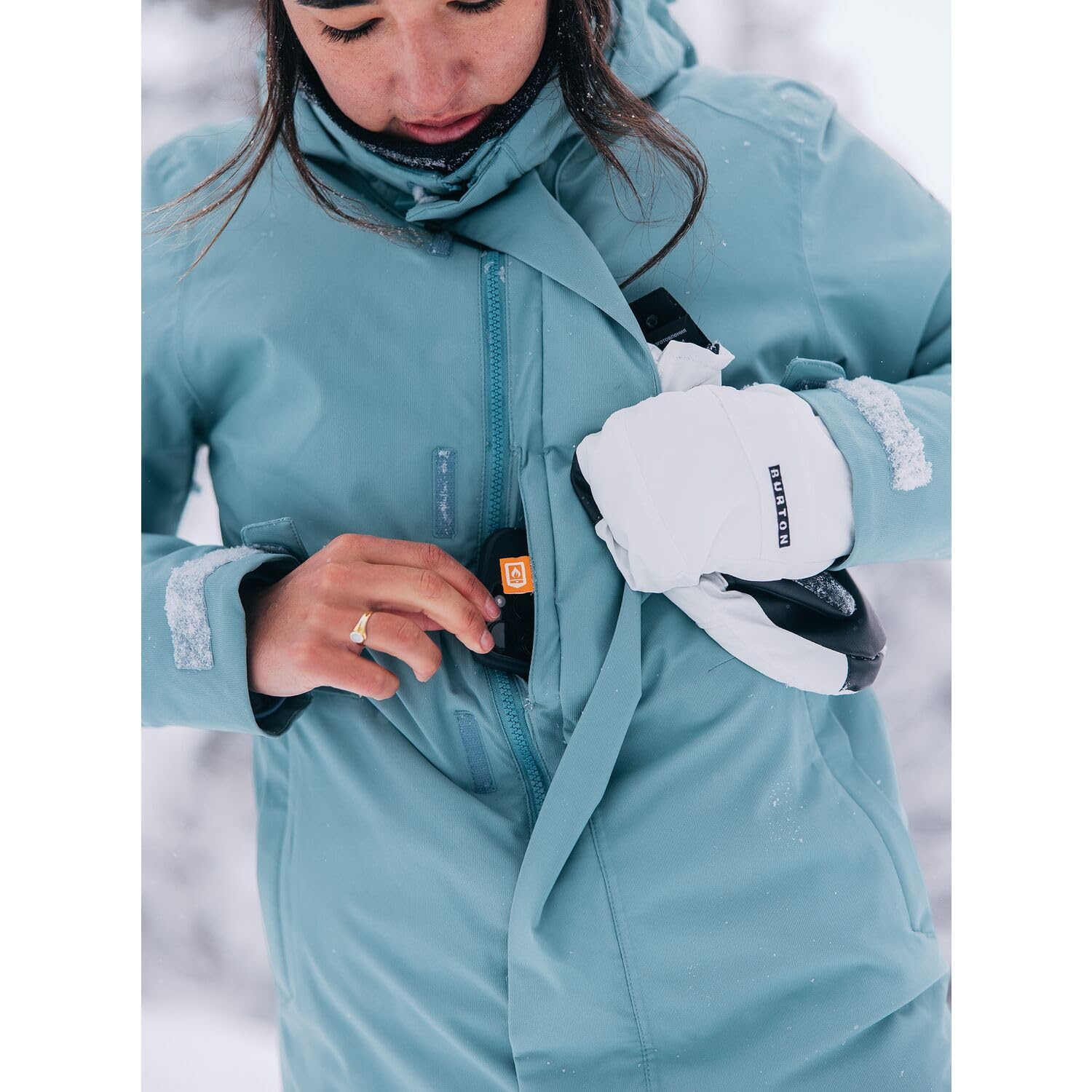 Burton Women's Jet Ridge Jacket - Waterproof Snowboard Jacket for Winter Sports & Outdoor Adventures