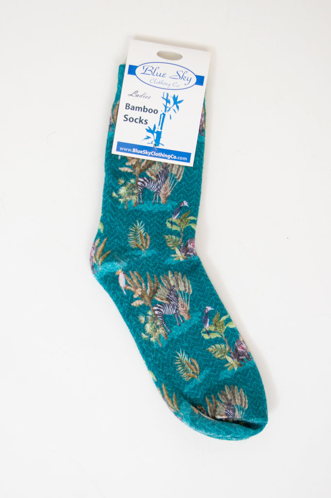 Women's Bamboo Fiber Dress Socks - 5 Pairs Pack with Fun Patterns (Floral/Polka Dots/Stripes) - Breathable & Comfortable for Work, Travel & Everyday Wear