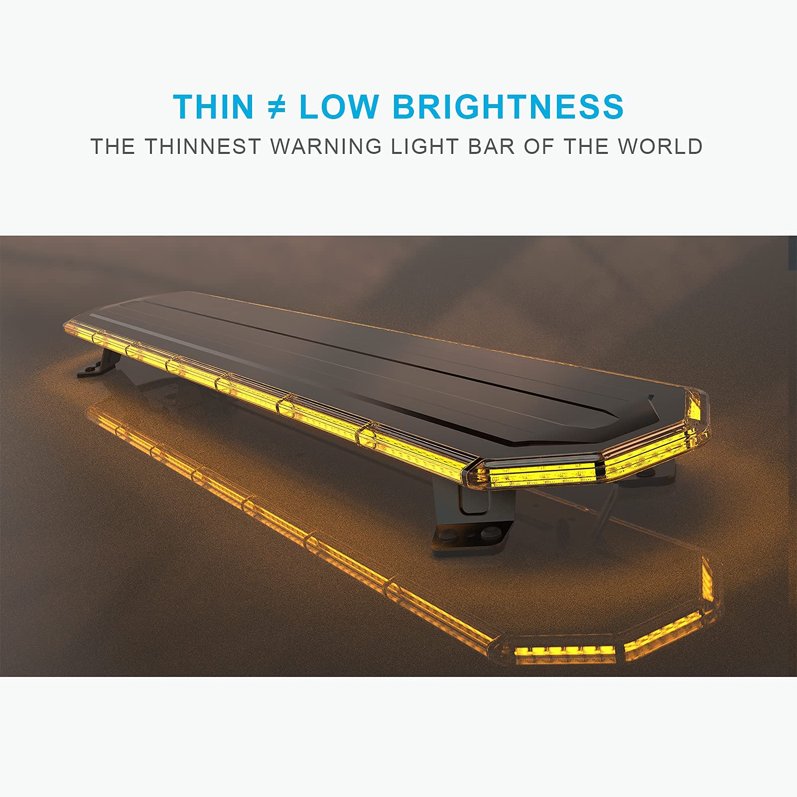 **Agrieyes Wireless Security Light Bar Kit for Trucks & Trailers - 48 Inch Ultra-Thin (0.96