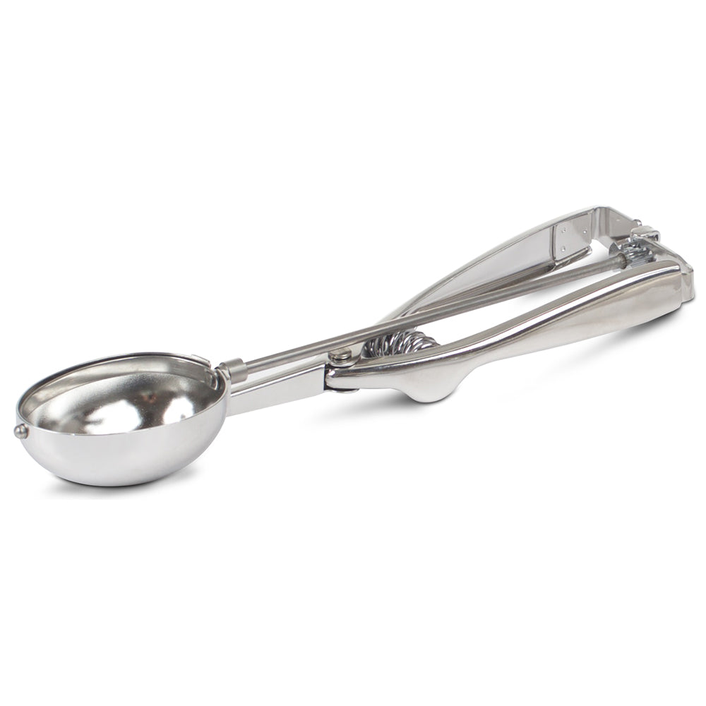 Premium Stainless Steel Oval Ice Cream Scoop - Ergonomic Handle for Easy Scooping, Perfect for Ice Cream Parlors, Dessert Shops & Home Use