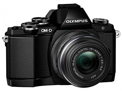 Olympus OM-D E-M10 Mirrorless Digital Camera - 16MP, 4K Video, WiFi, Compact & Lightweight for Travel, Street Photography & Vlogging