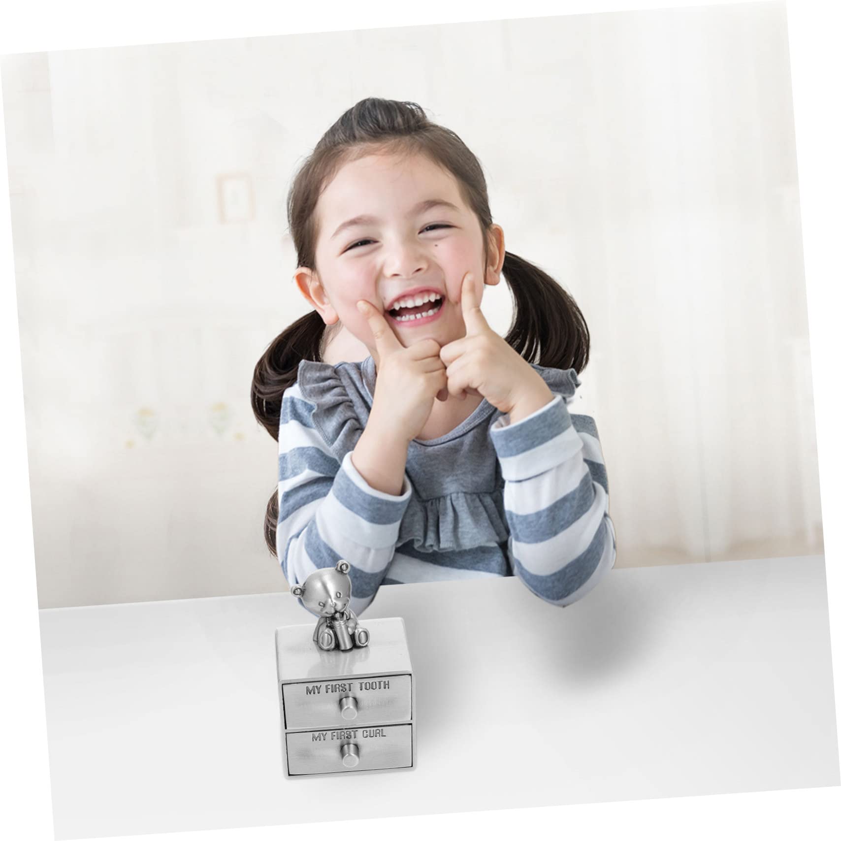 UPKOCH 6-Piece Baby Tooth Keepsake Box Set - First Tooth Storage Organizer for Newborns & Kids - Perfect for Baby Memory Preservation & Nursery Decor