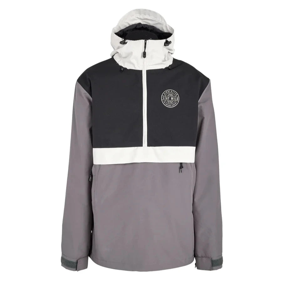 Airblaster Trenchover Half Zip Shell Jacket 2025 - Waterproof Windbreaker for Skiing, Snowboarding & Outdoor Adventures