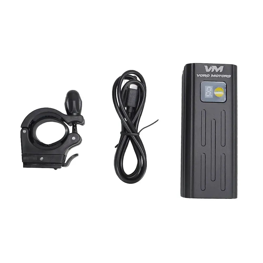 VoroMotors Rechargeable LED Bike Headlight - Bright 1000 Lumens Waterproof Bicycle Light for Night Riding, Mountain Biking & Commuting