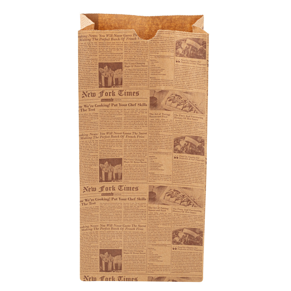 Eco-Friendly Kraft Paper Bags 8 lb - 6 x 4 x 11.75 Inches - 100 Count Box - Perfect for Retail Packaging, Grocery Shopping & Gift Wrapping