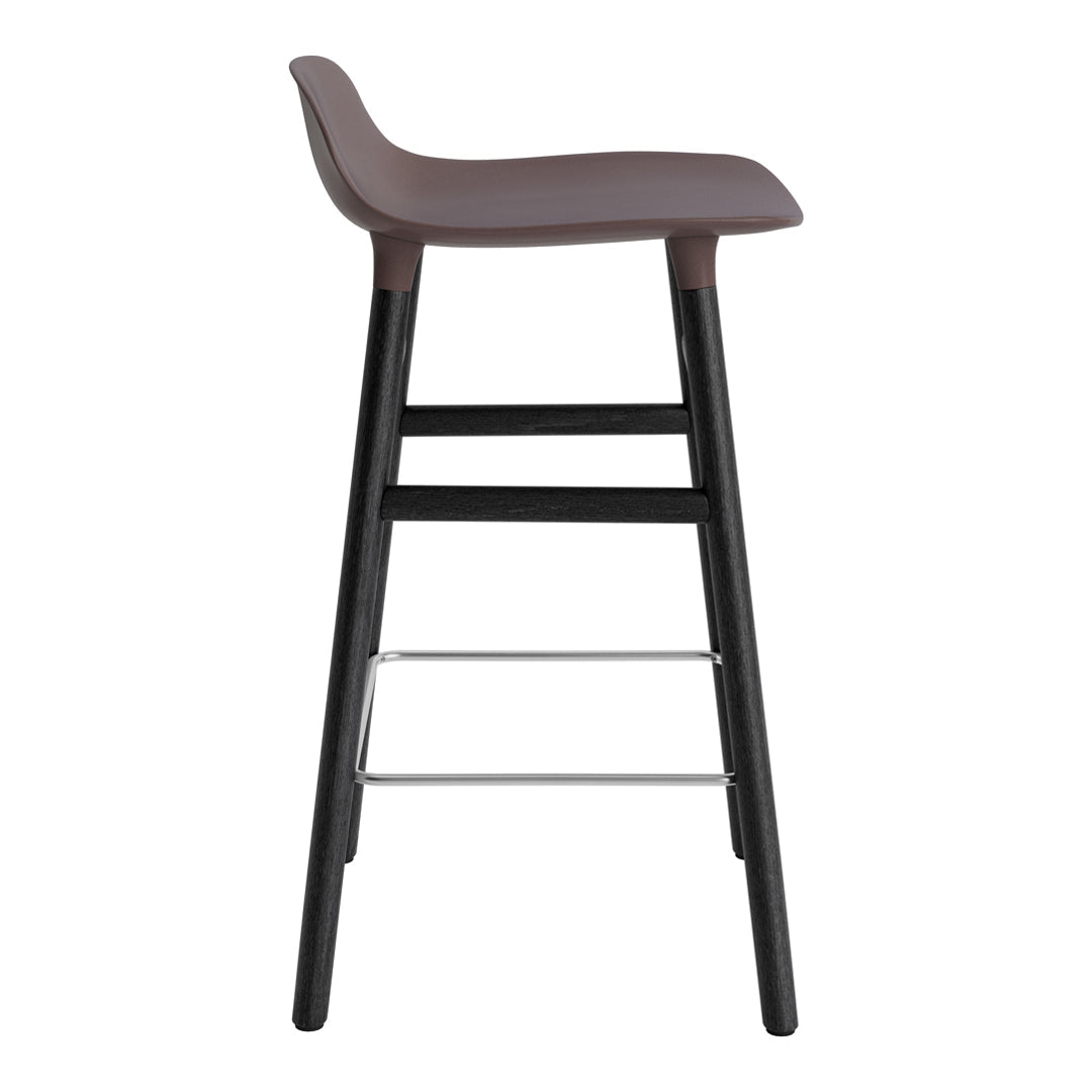 Modern Wooden Counter Stool with Sturdy Wood Legs - Perfect for Kitchen Islands, Bars, and Breakfast Nooks