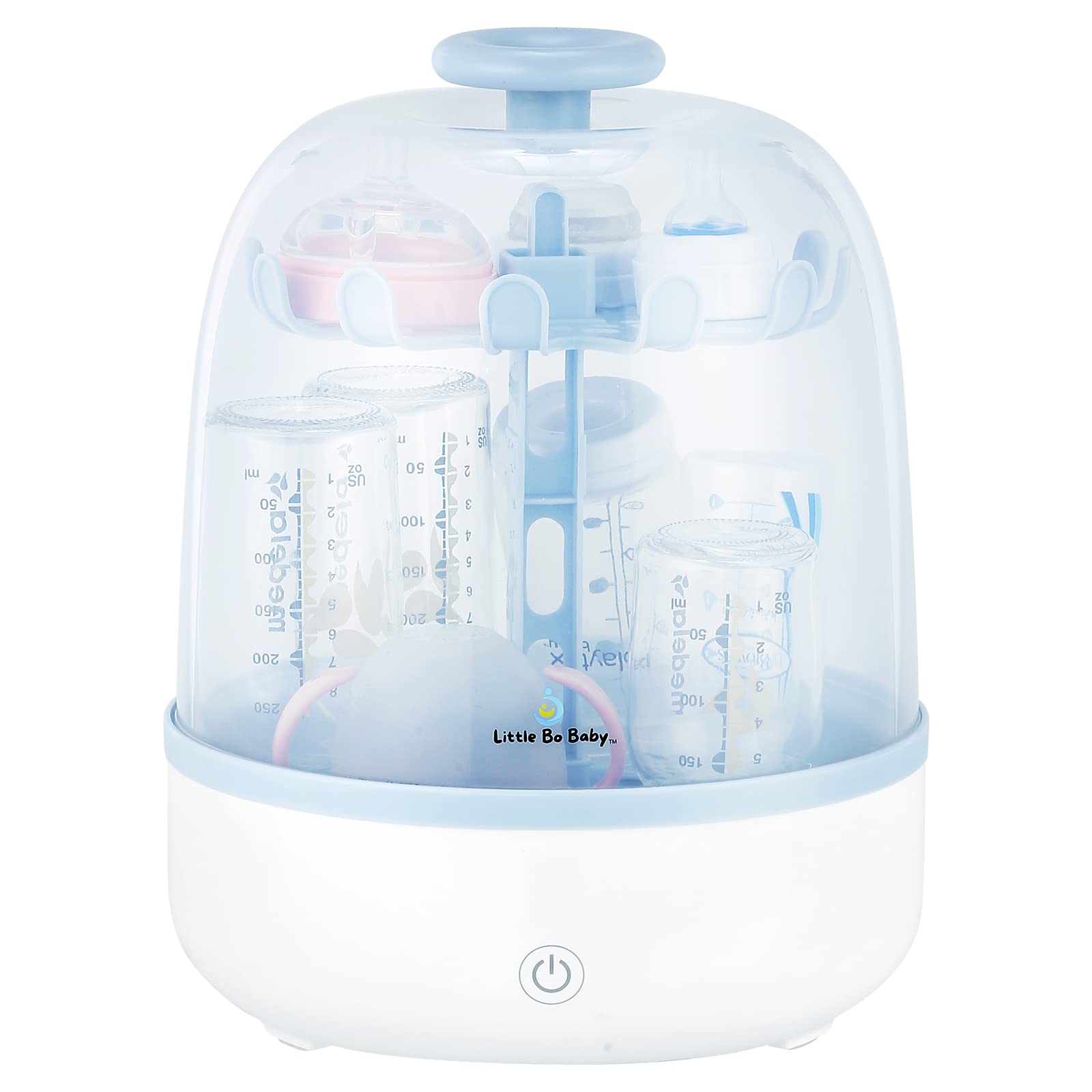 **Little Bo Baby Bottle Electric Steam Sterilizer – Large Capacity Universal Fit for All Bottles | Safe & Fast Sterilization for Baby Bottles, Pacifiers & Breast Pump Parts | Perfect for Home, Travel & Daycare Use**