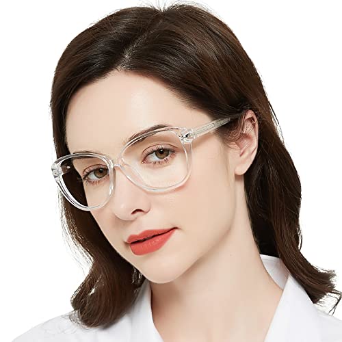 V-clear Lens-crystal Clear Frame