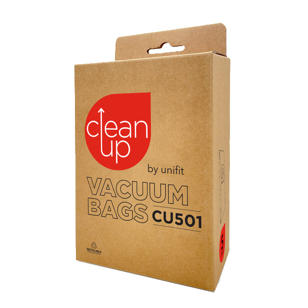 Unifit CU501 CleanUp Bag - Waterproof & Durable Trash Can Liner for Home, Office, and Outdoor Use - Perfect for Camping, Travel, and Waste Disposal