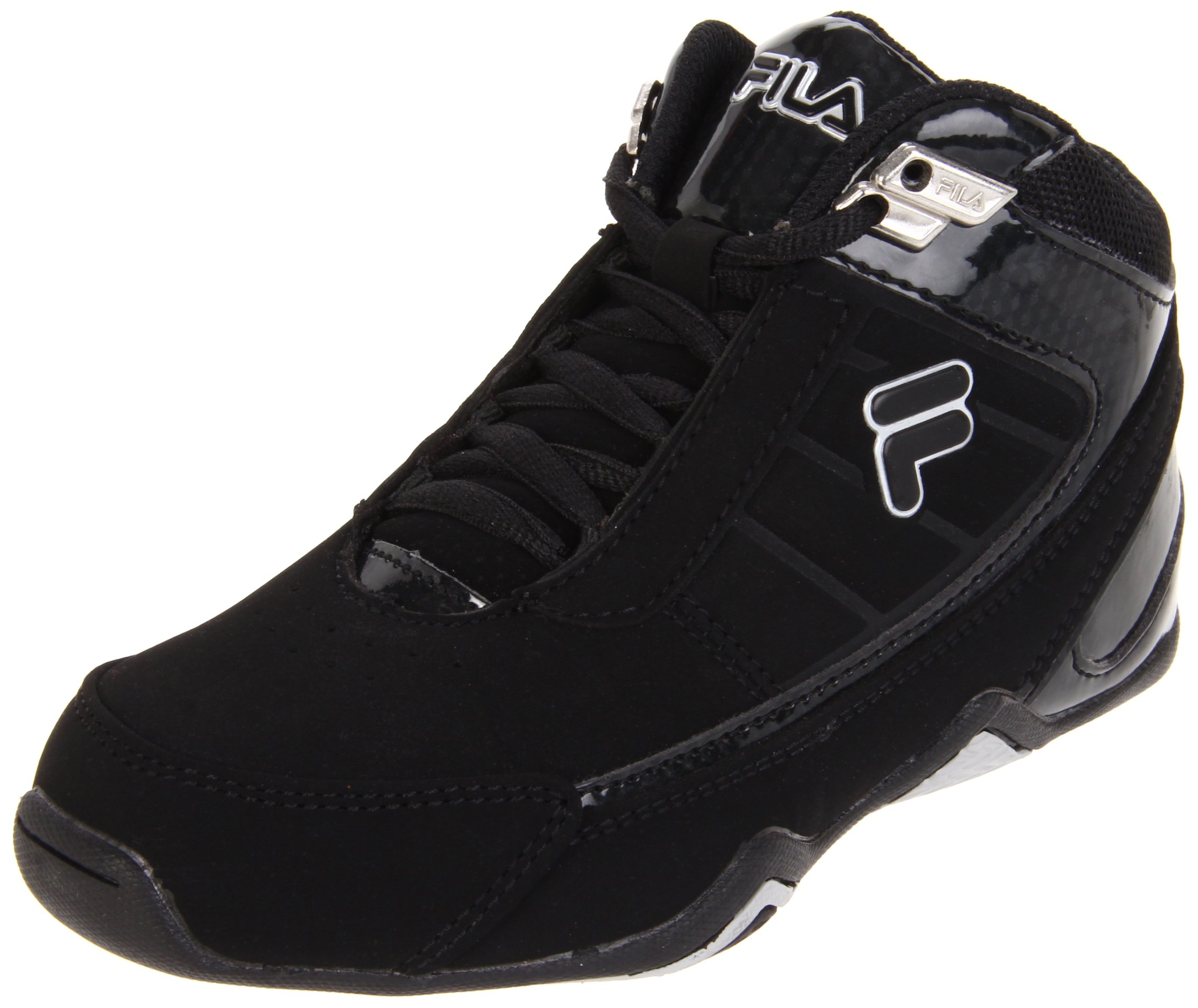 Fila Kids Basketball Shoes - Lightweight High-Top Sneakers for Boys & Girls, Non-Slip Court Shoes for Little & Big Kids - Perfect for Indoor/Outdoor Basketball Games & Casual Wear